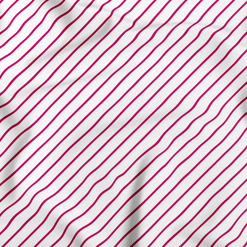 Red strips bandana