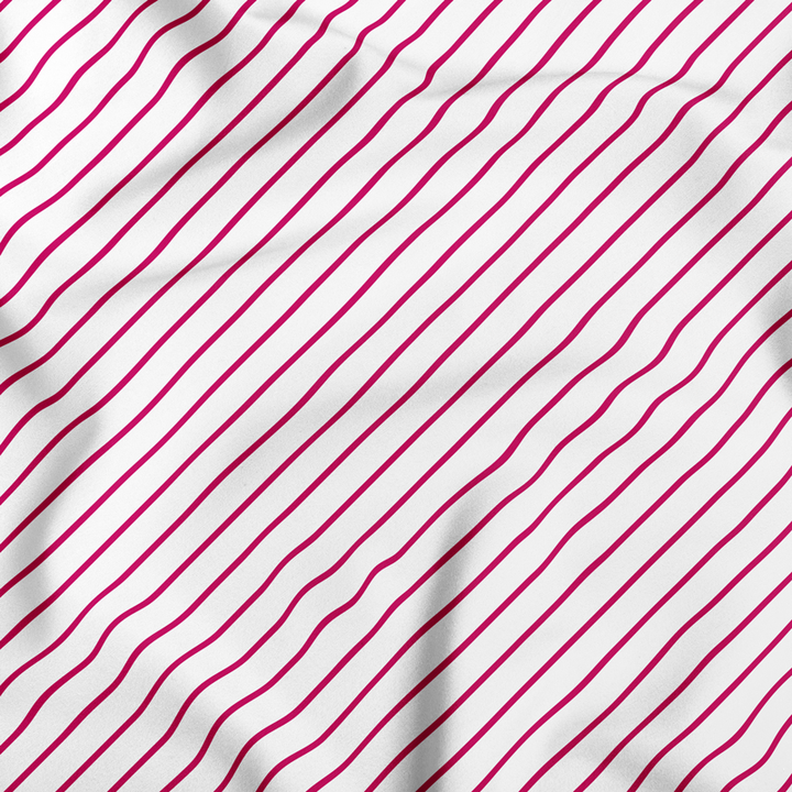Red strips bandana