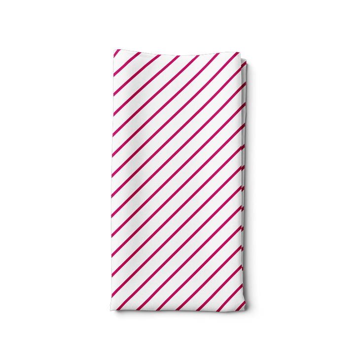 Red strips bandana
