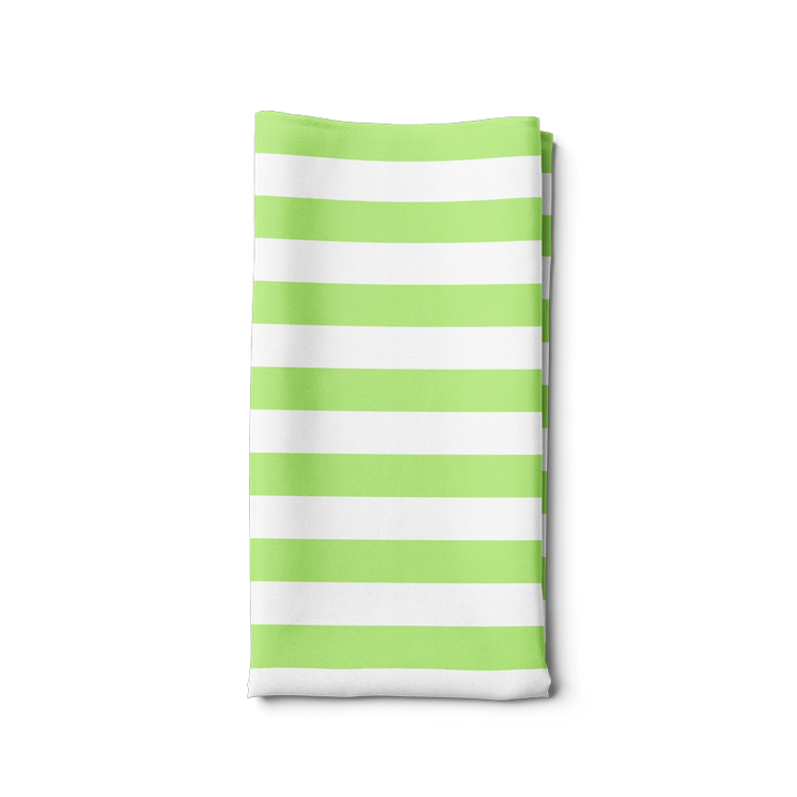 Green strips bandana