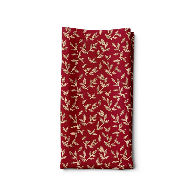 Golden leafs bandana
