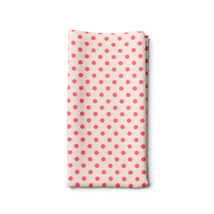 Red dotted bandana