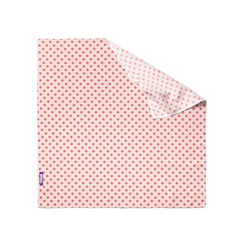 Red dotted bandana