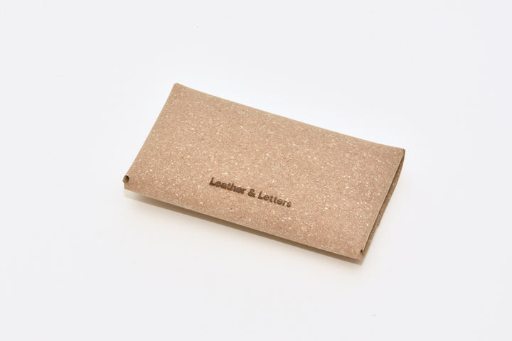 Leather Wallet—ä, Beige